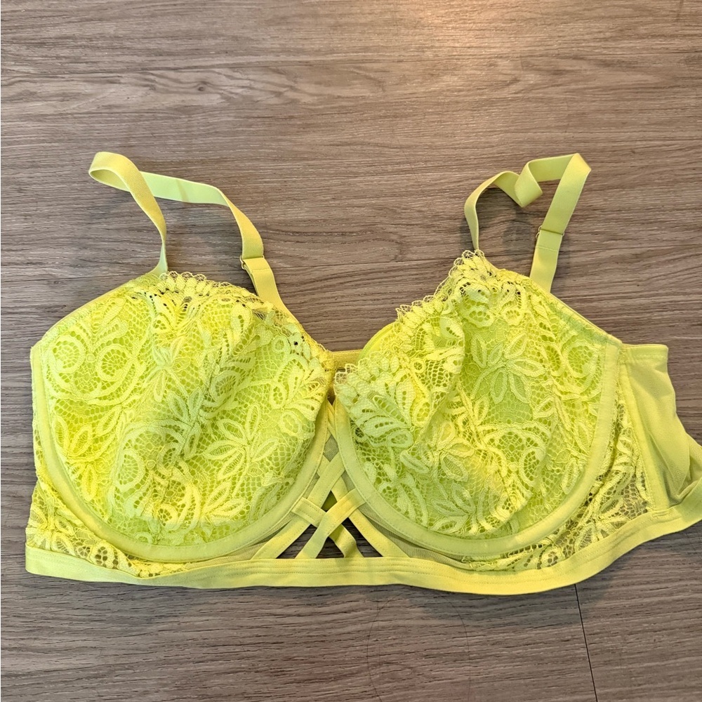 Adore Me Bright Lace Bra